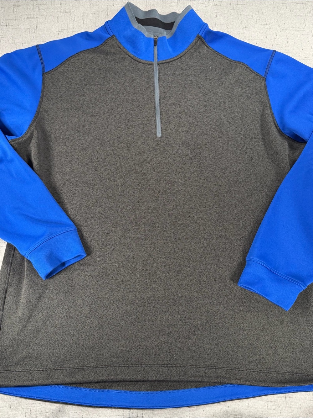 Nike Golf Tour Performance Dri-FIT 1/4 Zip Colorblock Mock Neck XXL